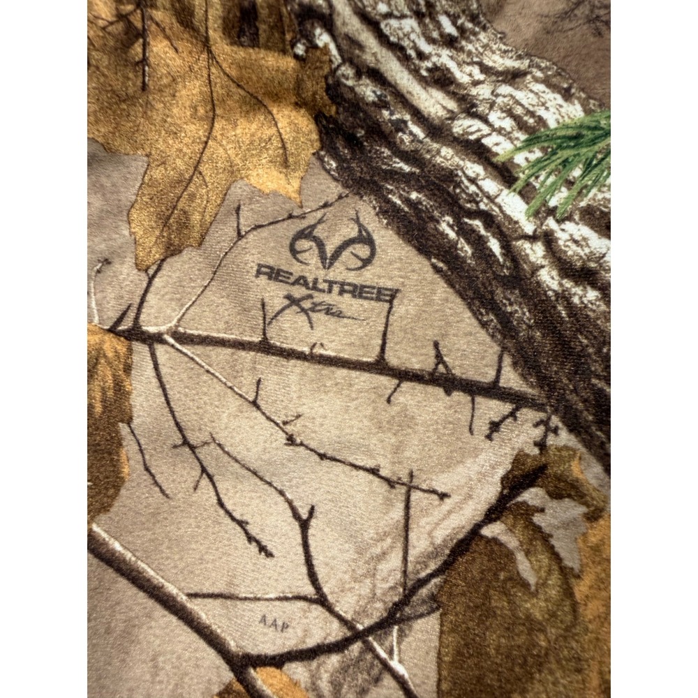 Realtree Xtra Camo Youth Pants Size 10/12 Large Hunting Outdoor Zippers 12783RT - Picture 4 of 10